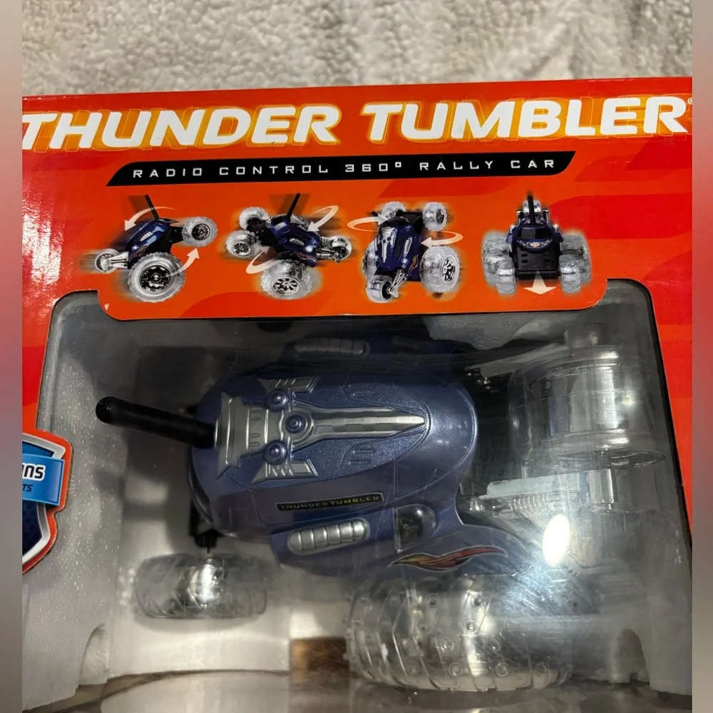 Thunder‎ Tumbler Children's Remote Control Spinning Stunt Car- Light purple